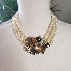 Vintage Styled Costume Necklace